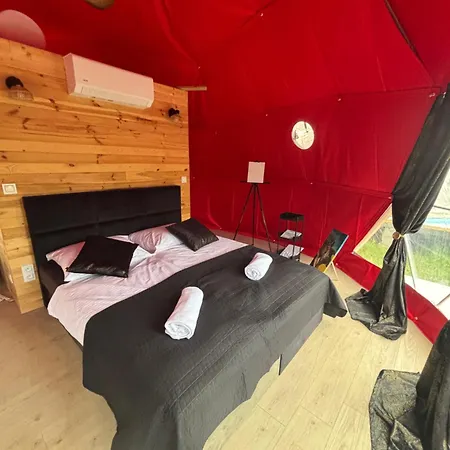 Glamping Izerska Bajka Luksusowy namiot Mirsk