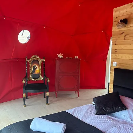 Luksusowy namiot Glamping Izerska Bajka Mirsk