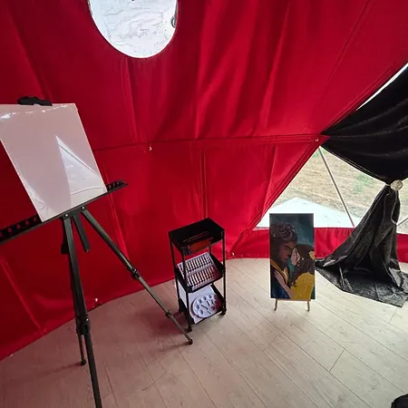 Glamping Izerska Bajka Luksusowy namiot Mirsk